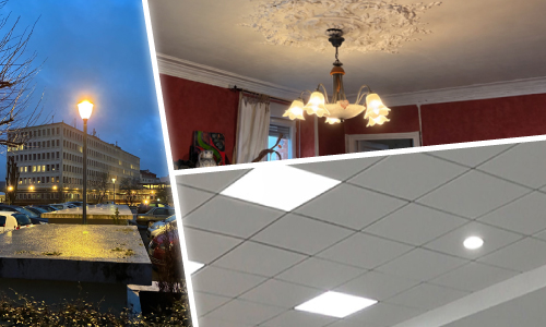 Éclairage performant intérieur et extérieur